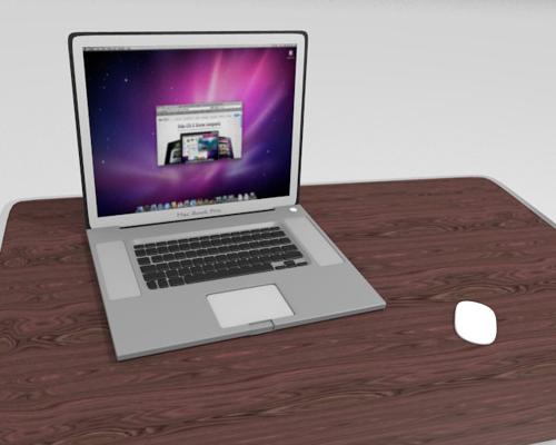 Mac Os Laptop (no Keys) preview image